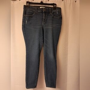 LC Lauren Conrad Women's Skinny Jeans in Blue